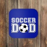 Soccer Dad Gift Soccer Gift For Father Dad Soccer Gift Coaster thumb 0