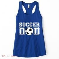 Soccer Dad Gift Soccer Gift For Father Dad Soccer Gift Women's Tank Top thumb 0
