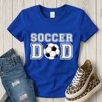 Soccer Dad Gift Soccer Gift For Father Dad Soccer Gift Women's T-Shirt thumb 3