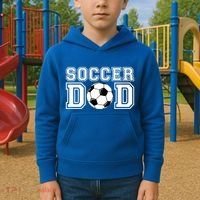 Soccer Dad Gift Soccer Gift For Father Dad Soccer Gift Kids Hoodie thumb 2