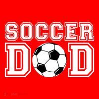 Soccer Dad Gift Soccer Gift For Father Dad Soccer Gift Santa Hat thumb 1