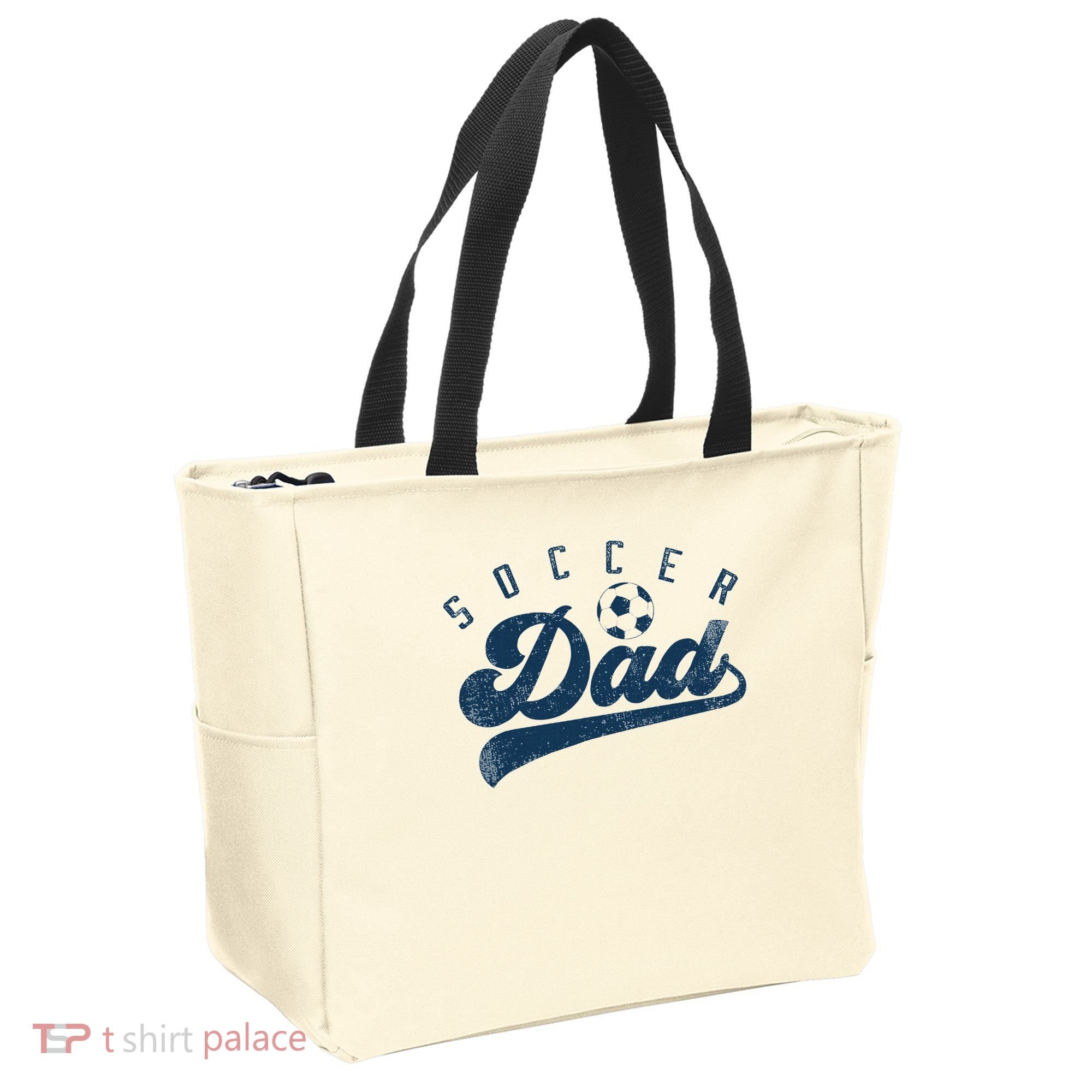 Soccer Dad Gifts Daddy Father's Day Tote Bag
