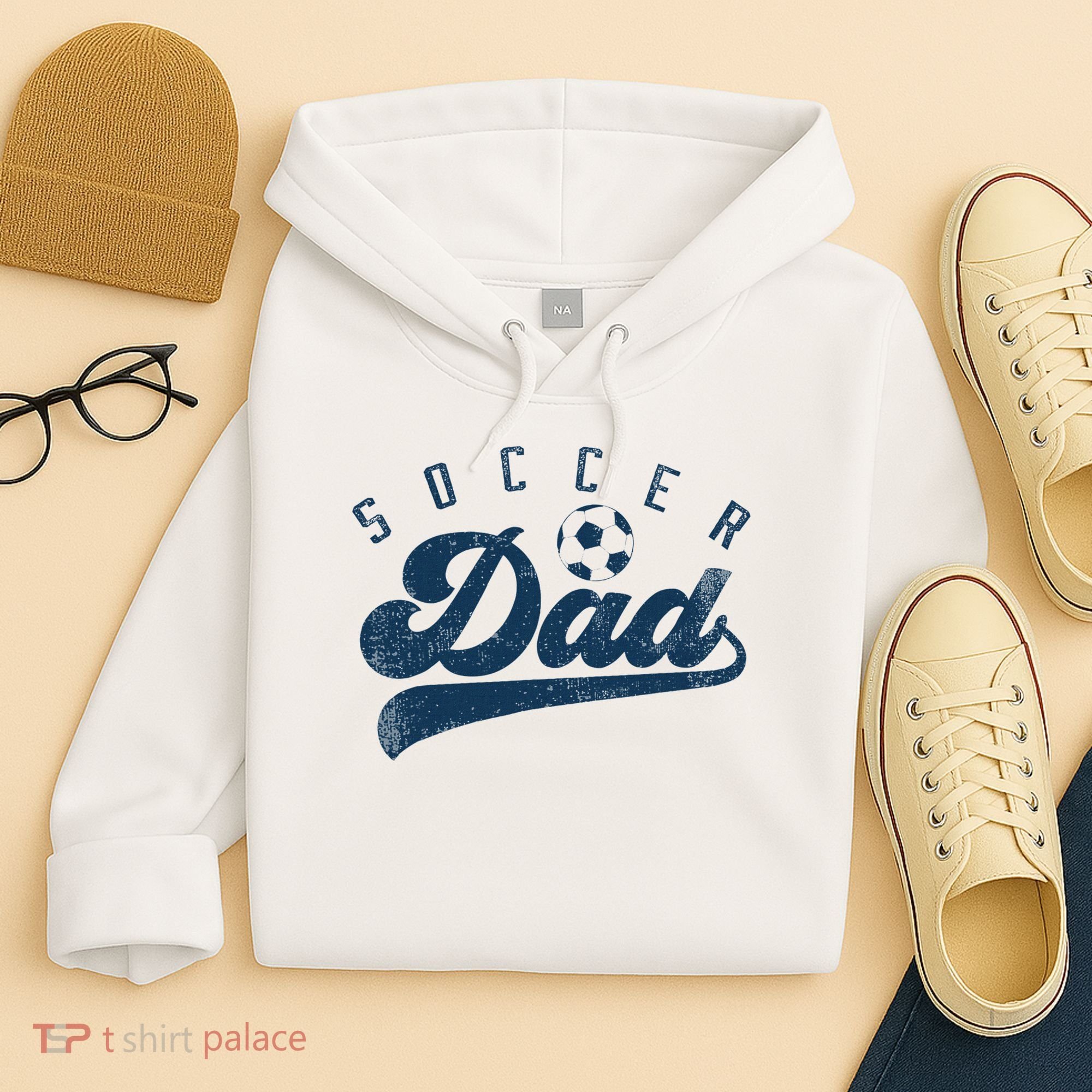 Soccer Dad Gifts Daddy Father's Day Hoodie
