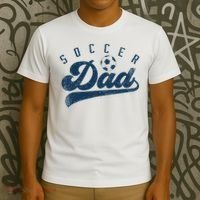 Soccer Dad Gifts Daddy Father's Day T-Shirt thumb 3