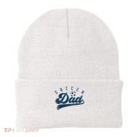 Soccer Dad Gifts Daddy Father's Day Beanie thumb 0