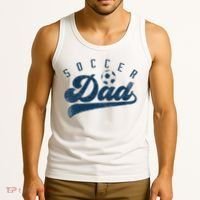 Soccer Dad Gifts Daddy Father's Day Tank Top thumb 3