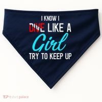 Scuba Diving Gifts For Scuba Divers Scuba USA-Made Doggie Bandana thumb 0