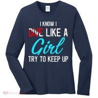 Scuba Diving Gifts For Scuba Divers Scuba Women's Long Sleeve Shirt thumb 0