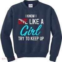 Scuba Diving Gifts For Scuba Divers Scuba Kids Sweatshirt thumb 0