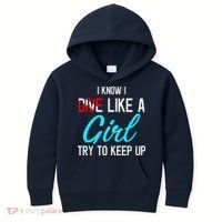 Scuba Diving Gifts For Scuba Divers Scuba Kids Hoodie thumb 0