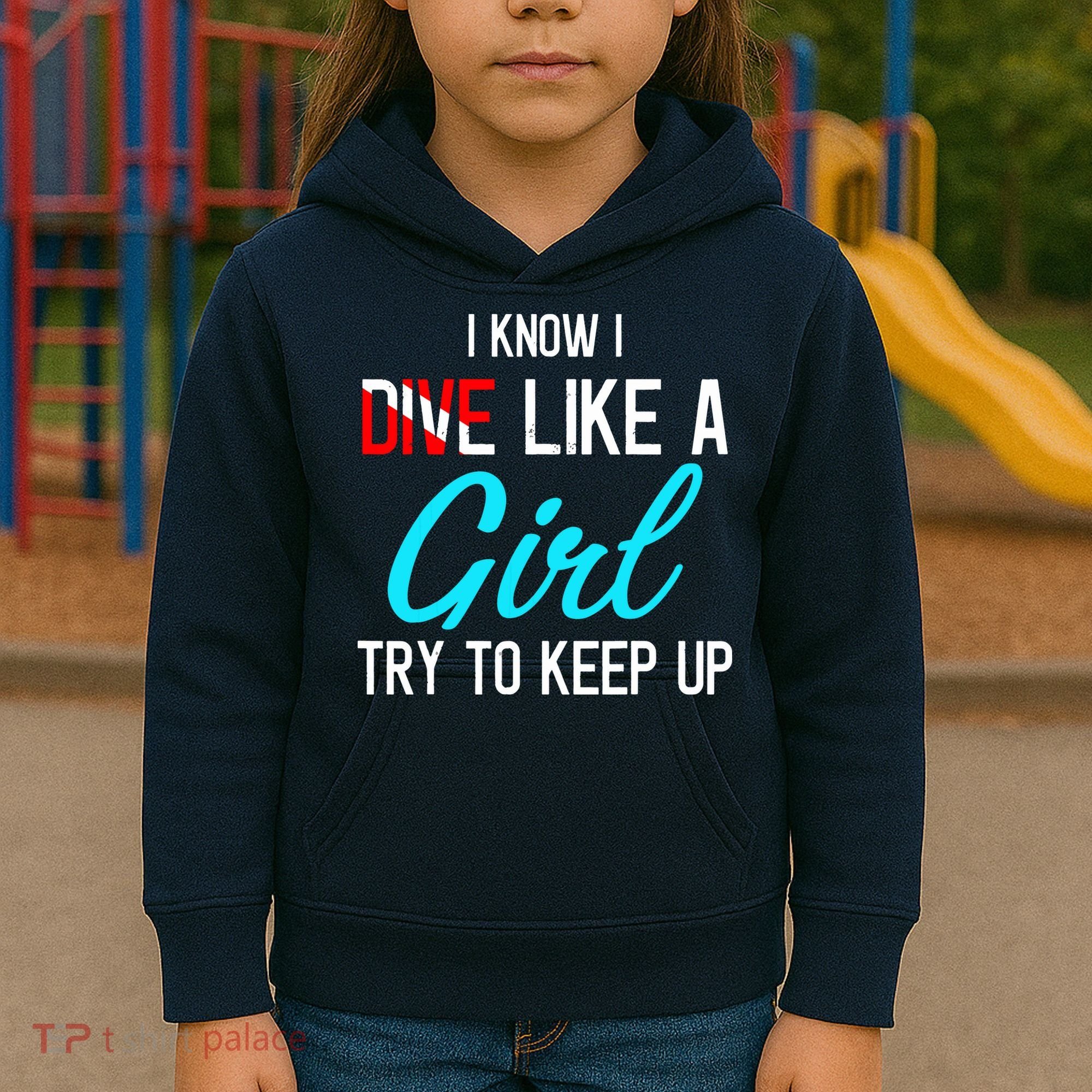 Scuba Diving Gifts For Scuba Divers Scuba Kids Hoodie