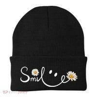 Smile Daisy Happy Face Beanie thumb 0