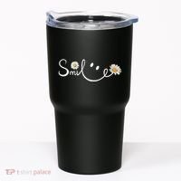 Smile Daisy Happy Face Tumbler thumb 0