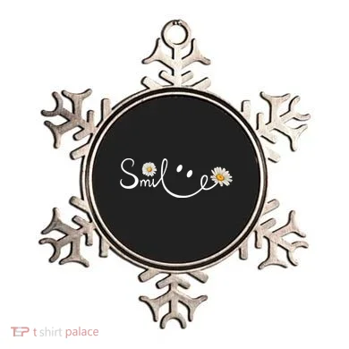 Smile Daisy Happy Face Ornament