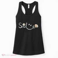 Smile Daisy Happy Face Women's Tank Top thumb 0