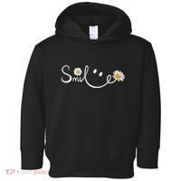Smile Daisy Happy Face Toddler Hoodie thumb 0