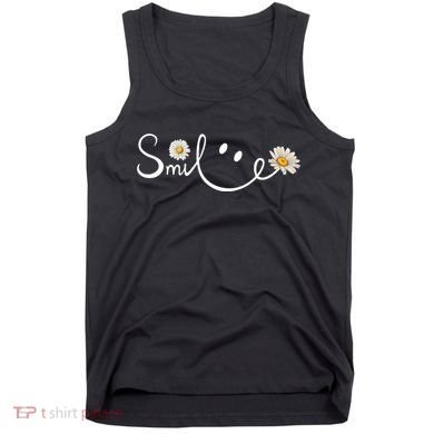 Smile Daisy Happy Face Tank Top