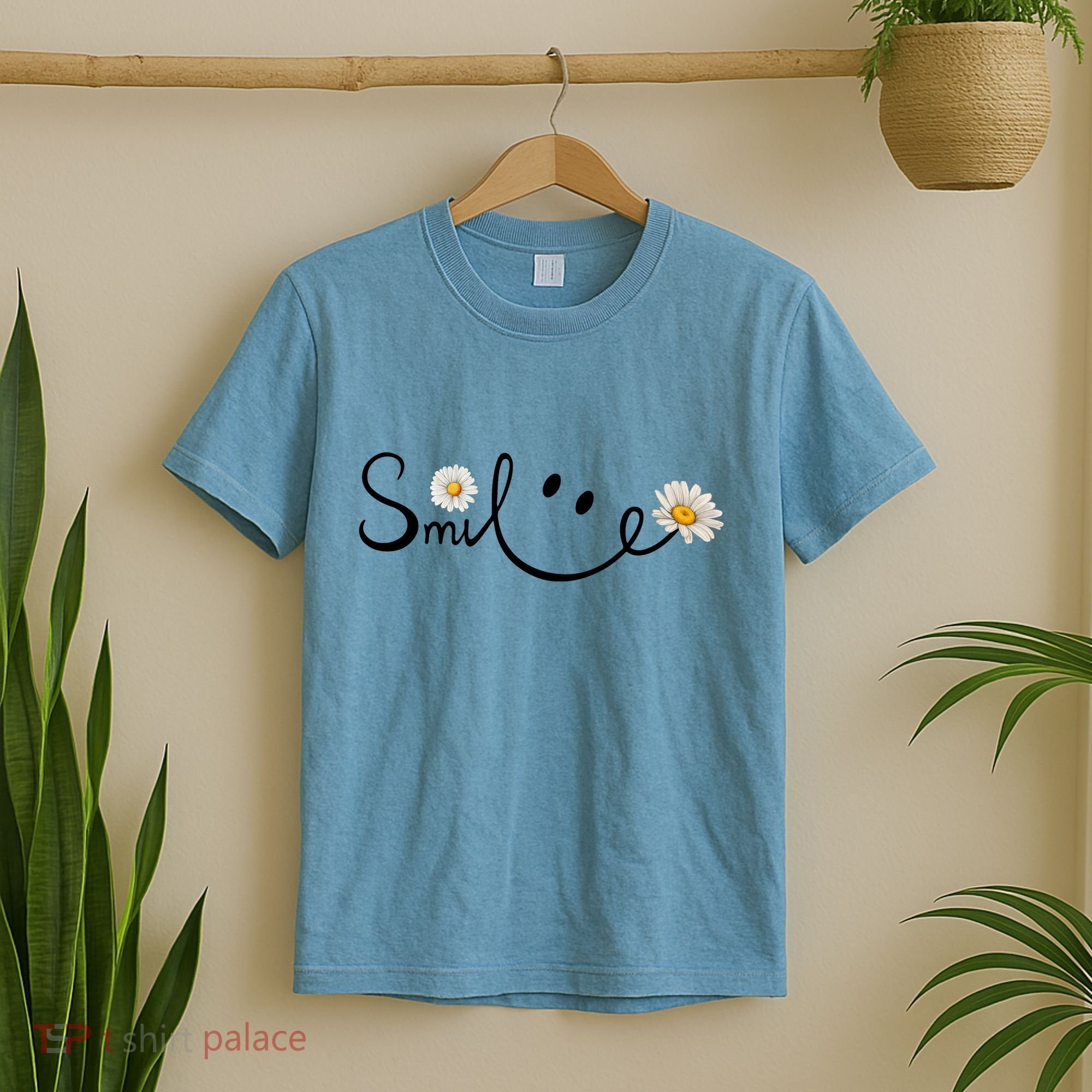 Smile Daisy Happy Face T-Shirt