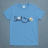 Smile Daisy Happy Face T-Shirt thumb 4