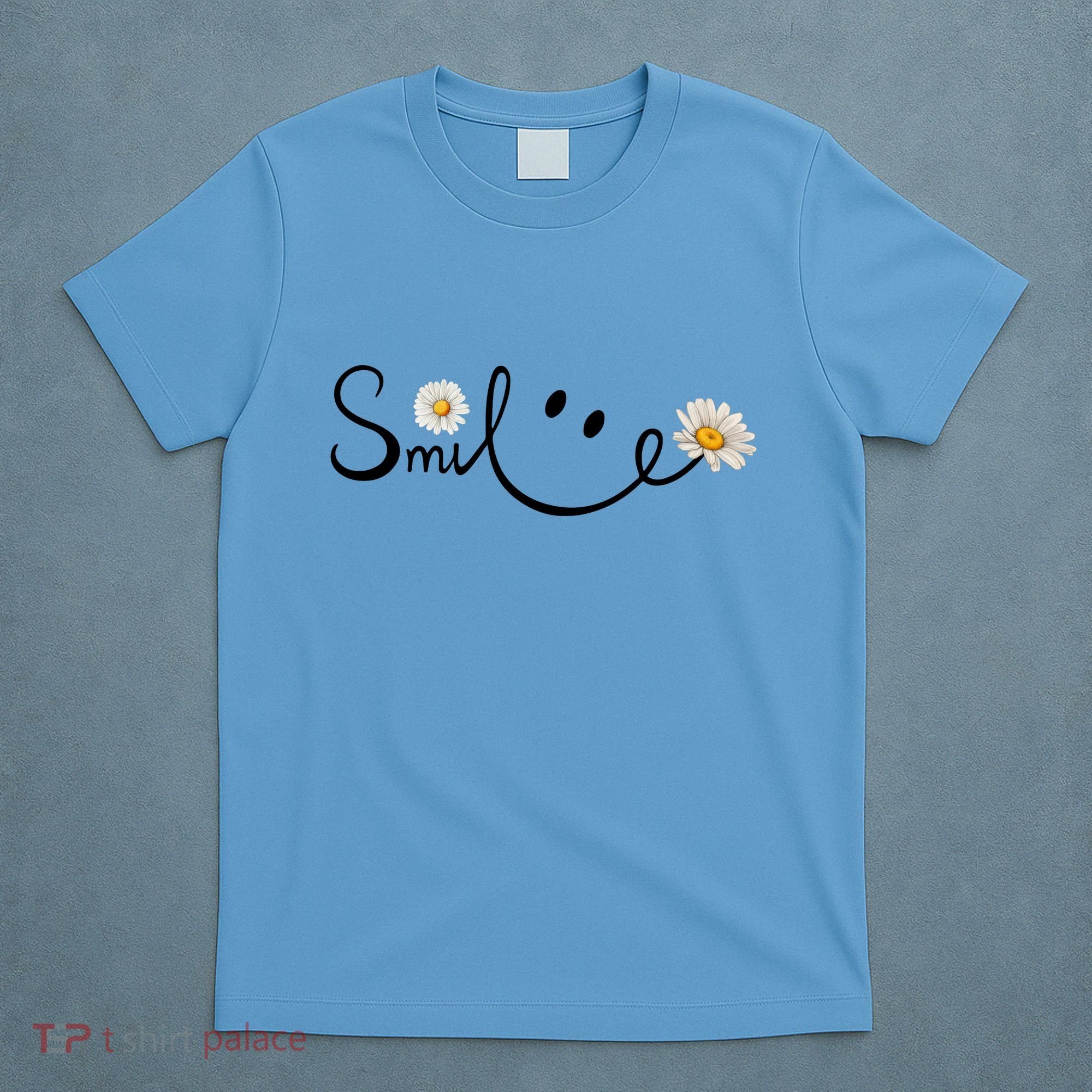 Smile Daisy Happy Face T-Shirt