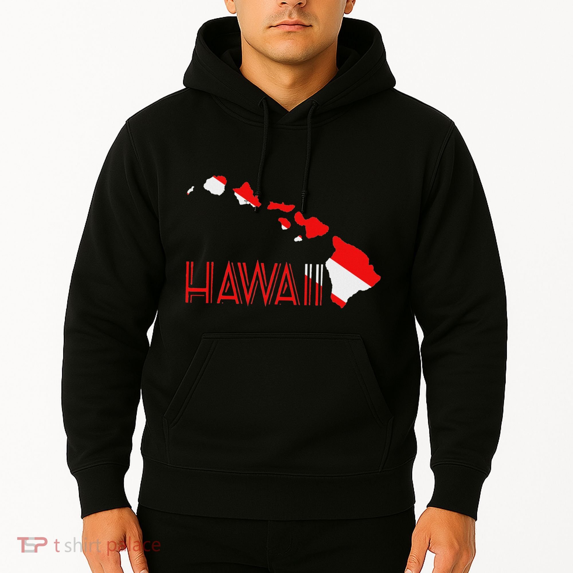 Scuba Dive Hawaii Scuba Diving Flag Hoodie