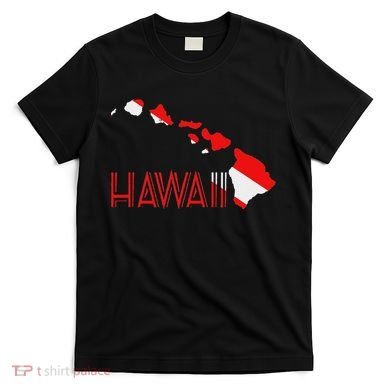 Scuba Dive Hawaii Scuba Diving Flag T-Shirt