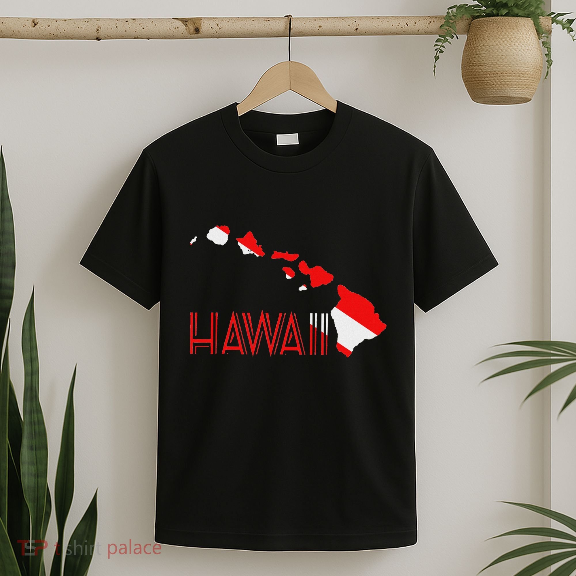 Scuba Dive Hawaii Scuba Diving Flag T-Shirt