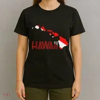Scuba Dive Hawaii Scuba Diving Flag T-Shirt thumb 4