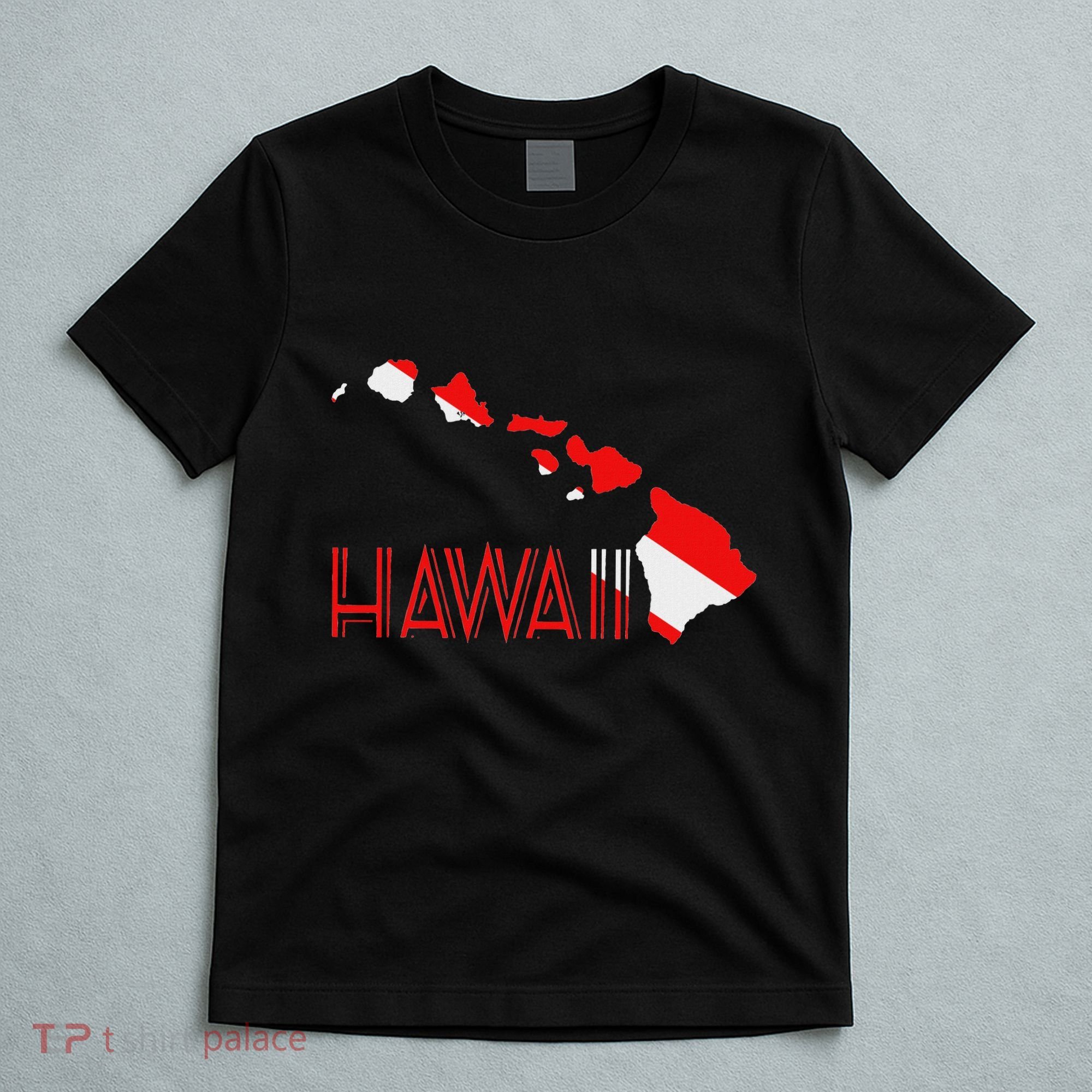 Scuba Dive Hawaii Scuba Diving Flag T-Shirt