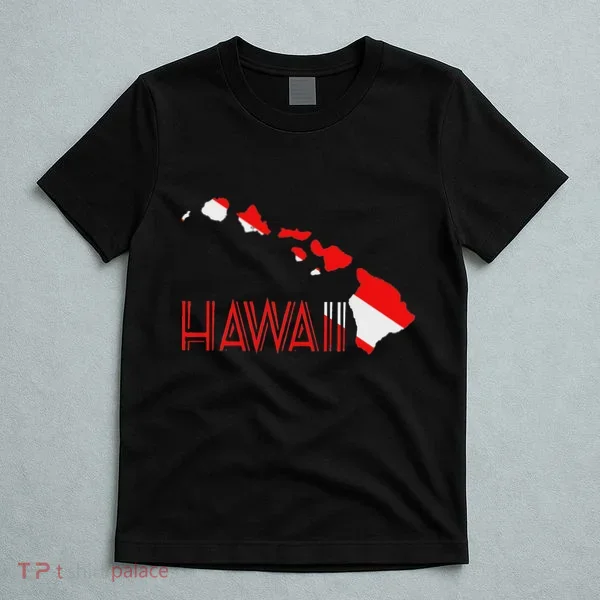 Scuba Dive Hawaii Scuba Diving Flag T-Shirt