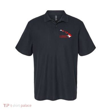 Scuba Dive Hawaii Scuba Diving Flag Polo