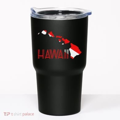 Scuba Dive Hawaii Scuba Diving Flag Tumbler