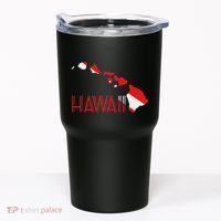 Scuba Dive Hawaii Scuba Diving Flag Tumbler thumb 0
