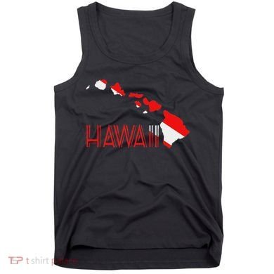 Scuba Dive Hawaii Scuba Diving Flag Tank Top