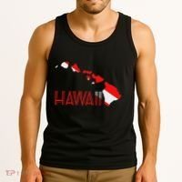 Scuba Dive Hawaii Scuba Diving Flag Tank Top thumb 3