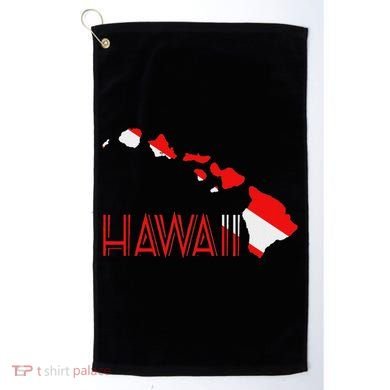 Scuba Dive Hawaii Scuba Diving Flag Golf Towel