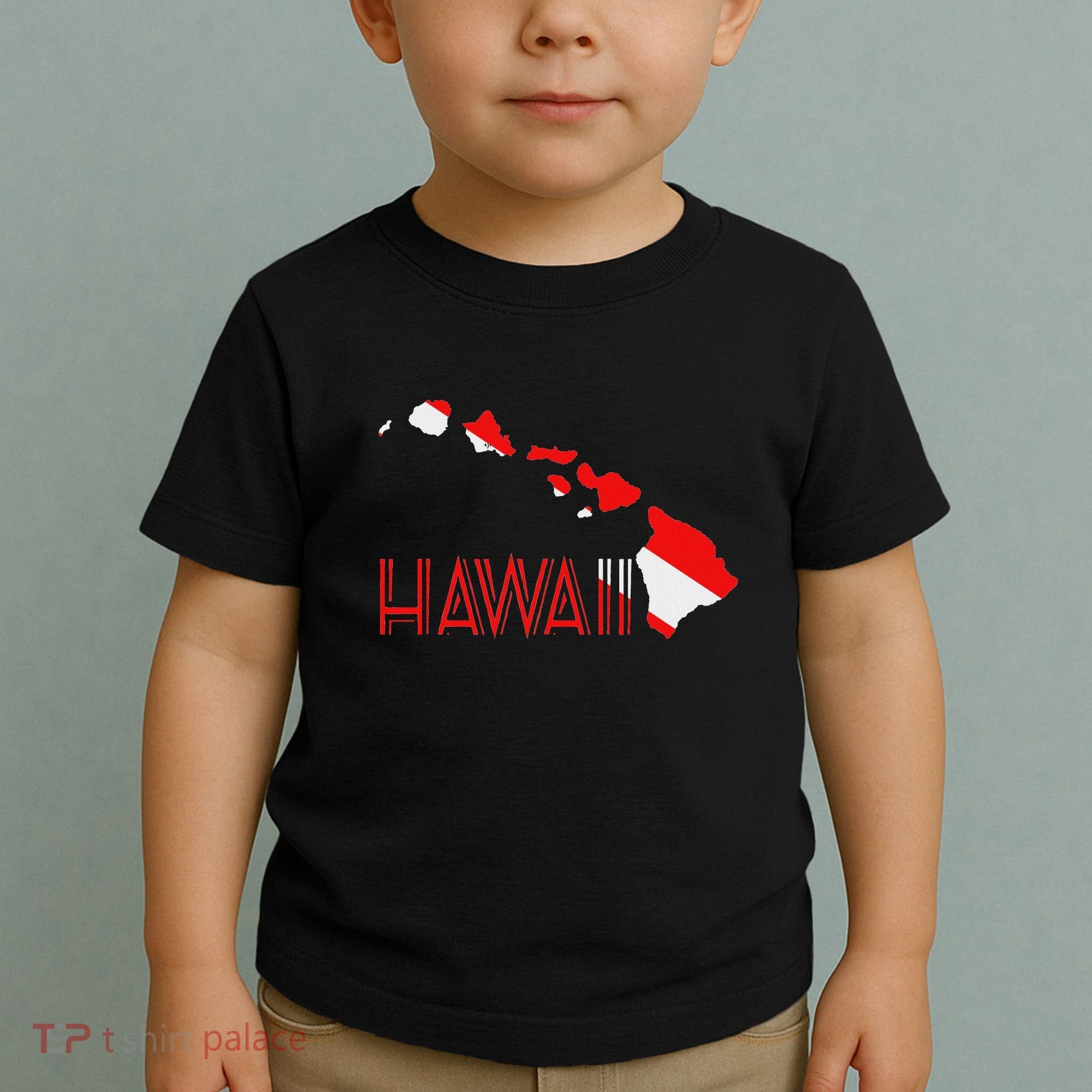 Scuba Dive Hawaii Scuba Diving Flag Toddler T-Shirt