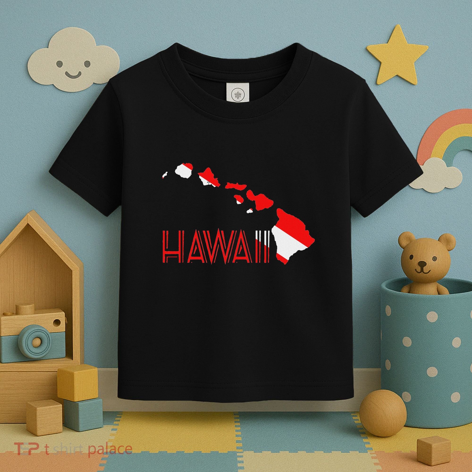Scuba Dive Hawaii Scuba Diving Flag Toddler T-Shirt