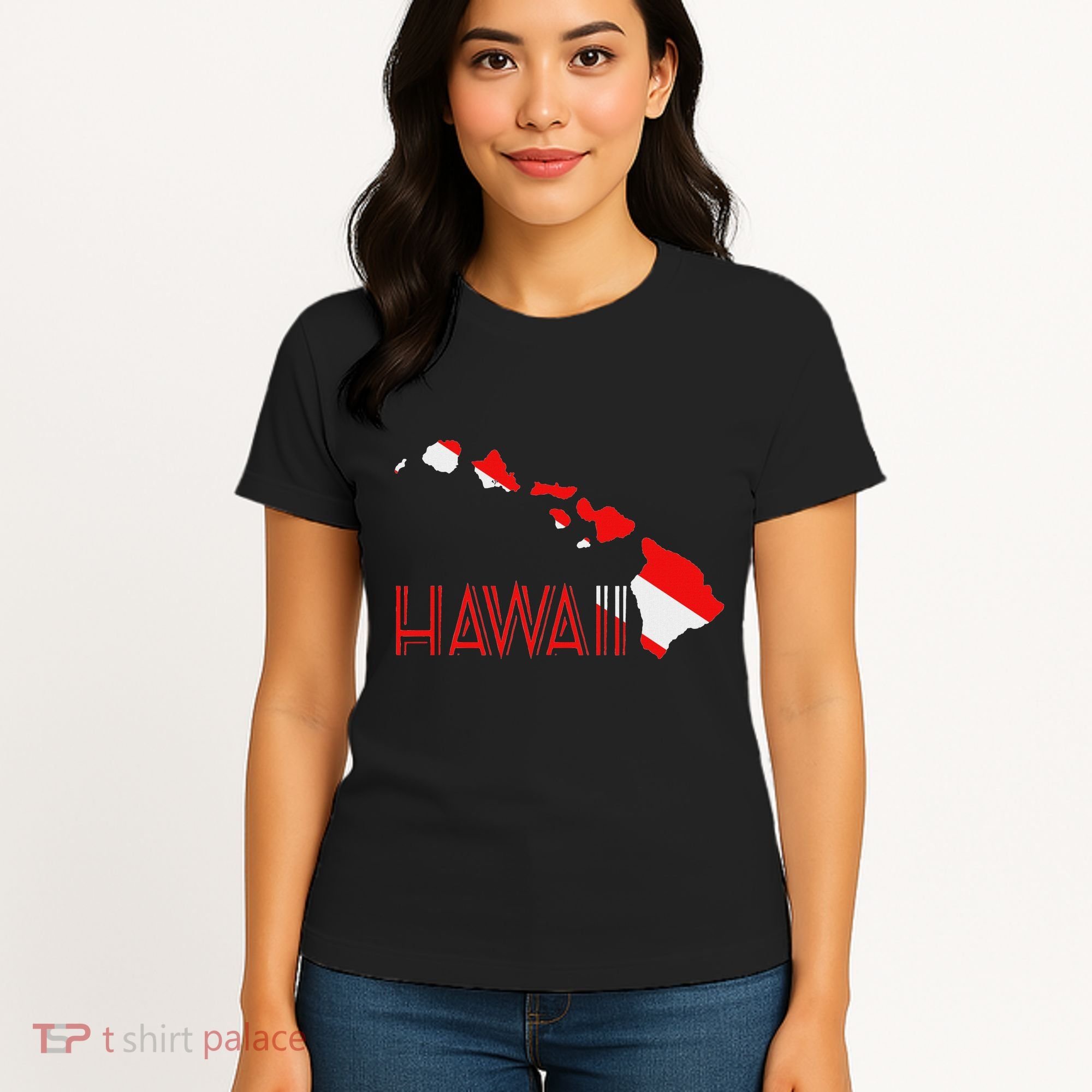 Scuba Dive Hawaii Scuba Diving Flag Women's T-Shirt