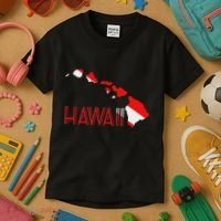 Scuba Dive Hawaii Scuba Diving Flag Kids T-Shirt thumb 3
