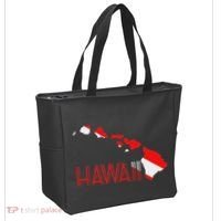 Scuba Dive Hawaii Scuba Diving Flag Tote Bag thumb 2