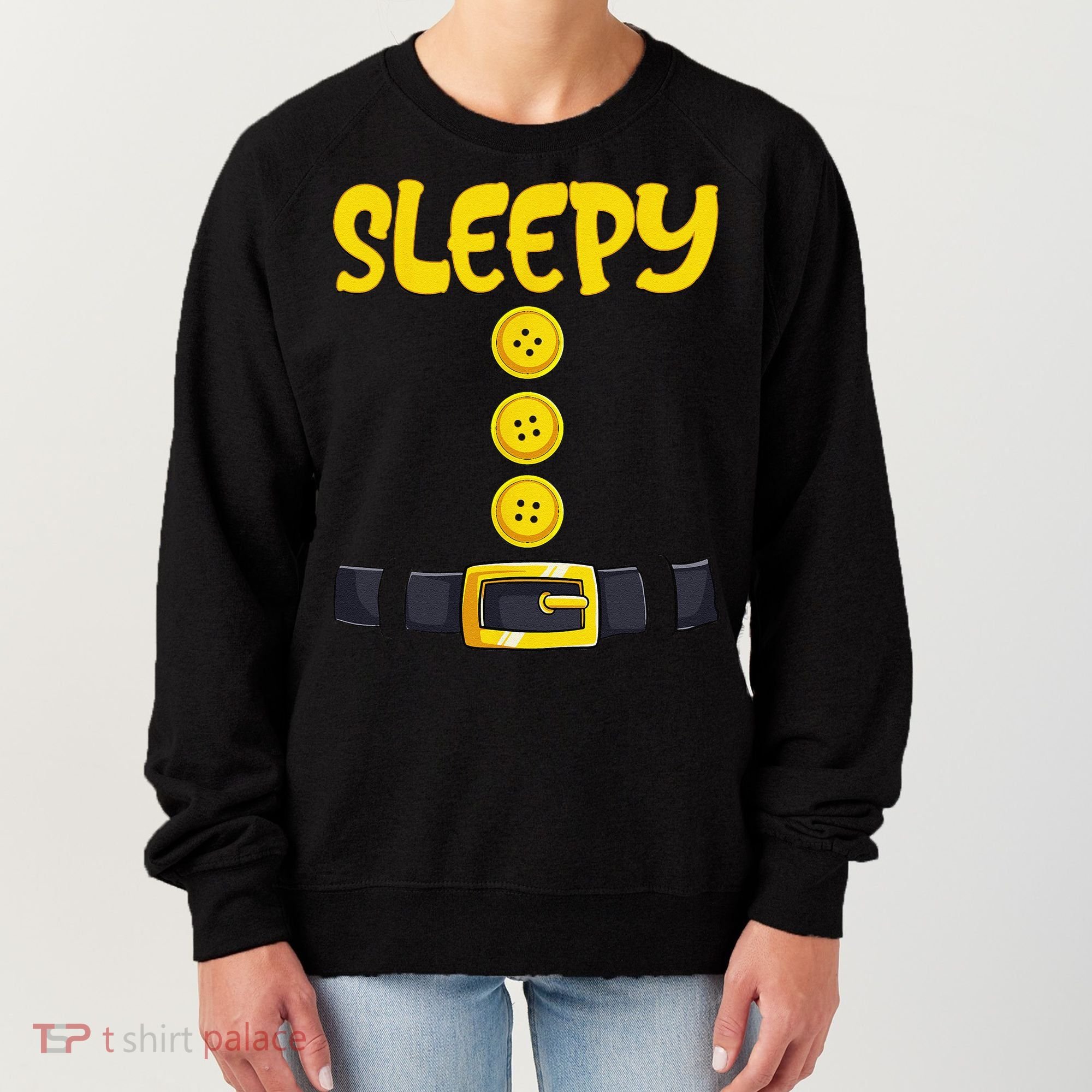 Sleepy Dwarf Halloween Costume Funny Gift Idea Sleepy Dwarf Women's Sweatshirt
