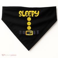 Sleepy Dwarf Halloween Costume Funny Gift Idea Sleepy Dwarf USA-Made Doggie Bandana thumb 0