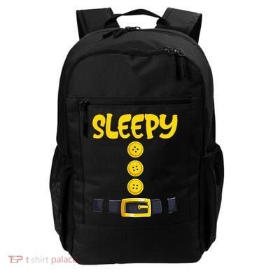 Sleepy Dwarf Halloween Costume Funny Gift Idea Sleepy Dwarf Backpack