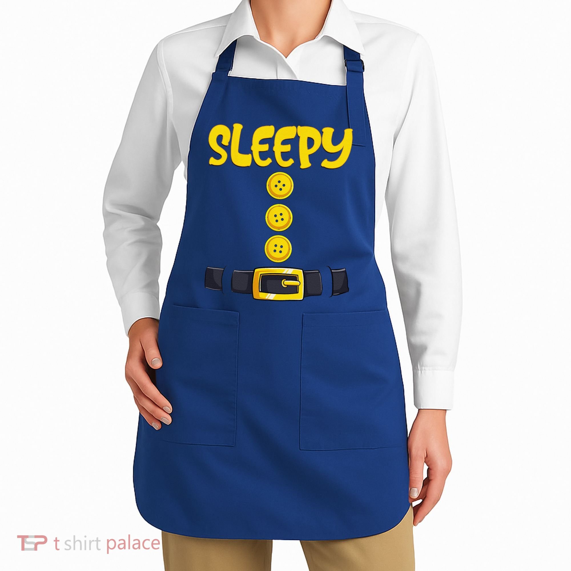 Sleepy Dwarf Halloween Costume Funny Gift Idea Sleepy Dwarf Apron