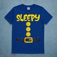 Sleepy Dwarf Halloween Costume Funny Gift Idea Sleepy Dwarf T-Shirt thumb 5