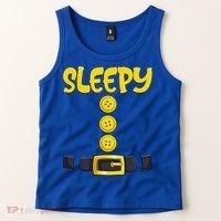 Sleepy Dwarf Halloween Costume Funny Gift Idea Sleepy Dwarf Tank Top thumb 2