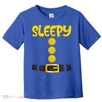 Sleepy Dwarf Halloween Costume Funny Gift Idea Sleepy Dwarf Toddler T-Shirt thumb 0