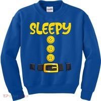 Sleepy Dwarf Halloween Costume Funny Gift Idea Sleepy Dwarf Kids Sweatshirt thumb 0