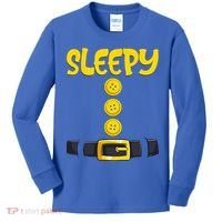 Sleepy Dwarf Halloween Costume Funny Gift Idea Sleepy Dwarf Kids Long Sleeve Shirt thumb 0